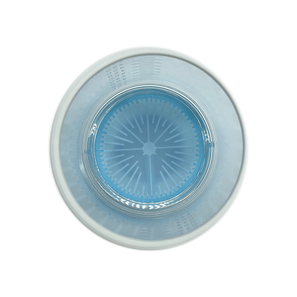 pluriStrainer Maxi Bottle Top Zellsiebe, Porengröße 40 µm, Draufsicht