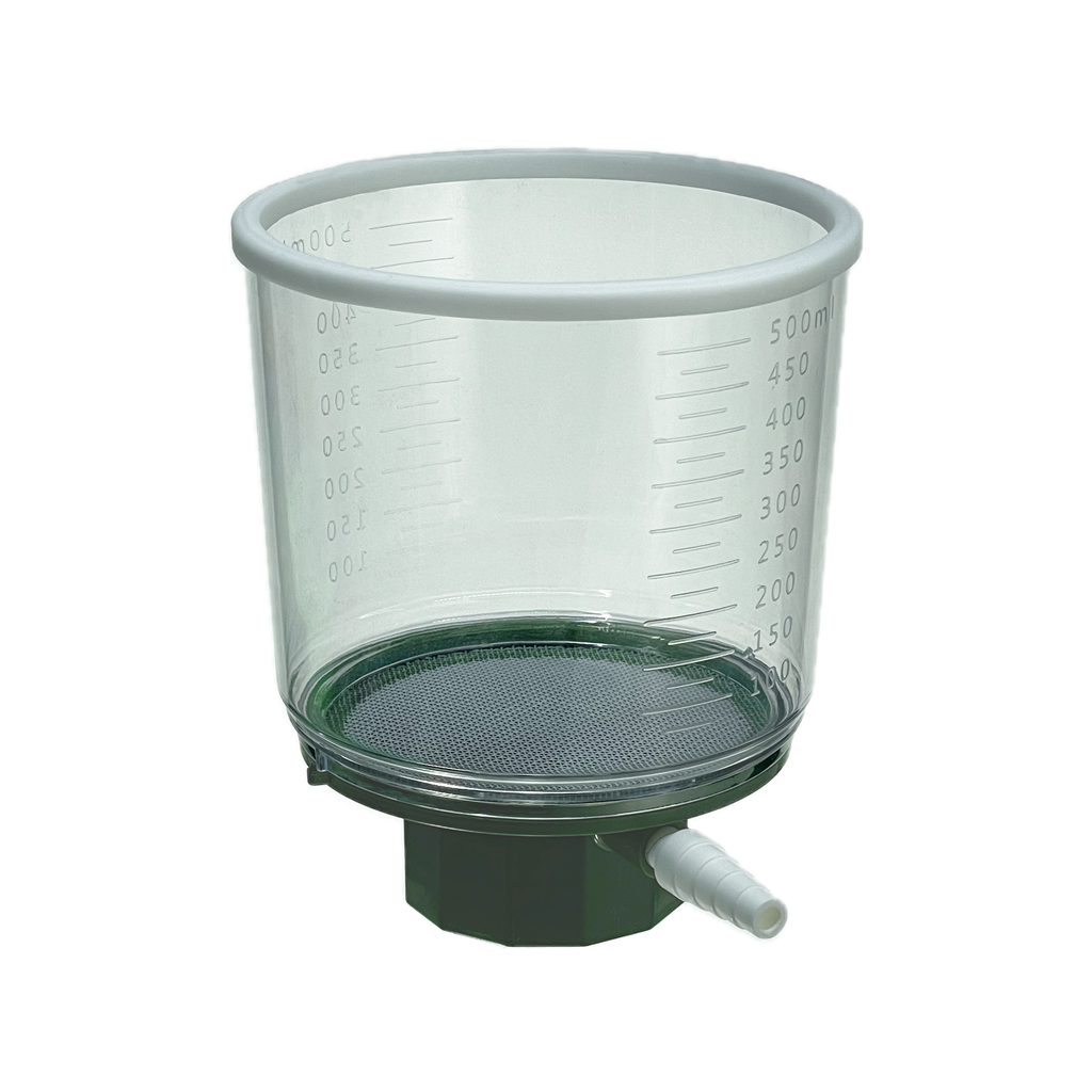 pluriStrainer Maxi Bottle Top Zellsiebe, Porengröße 750 µm, Seitenansicht